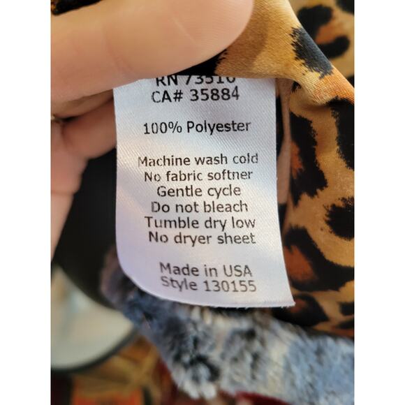 Ivy Jane Eclectic-Boho- Faux Fur Statement Coat - Size M - Maximalist Dream - Picture 13 of 16